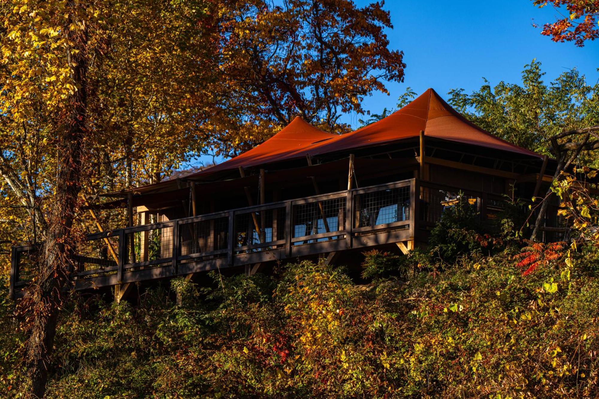 Отель Elk & Embers Mountain Hideaway Уэйнсвилл Экстерьер фото